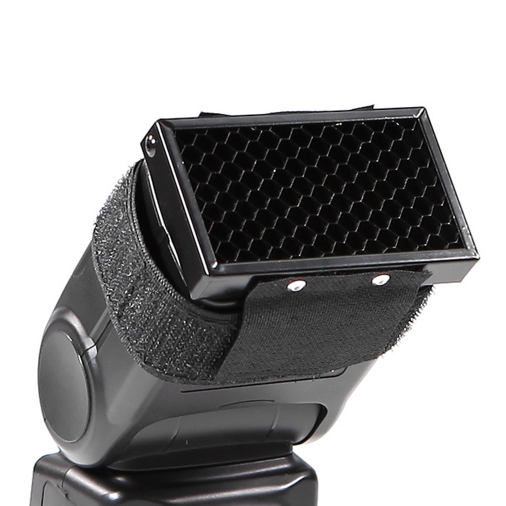 Speedlite Flash External - Универсальная ячеистая сетка для внешней камеры,