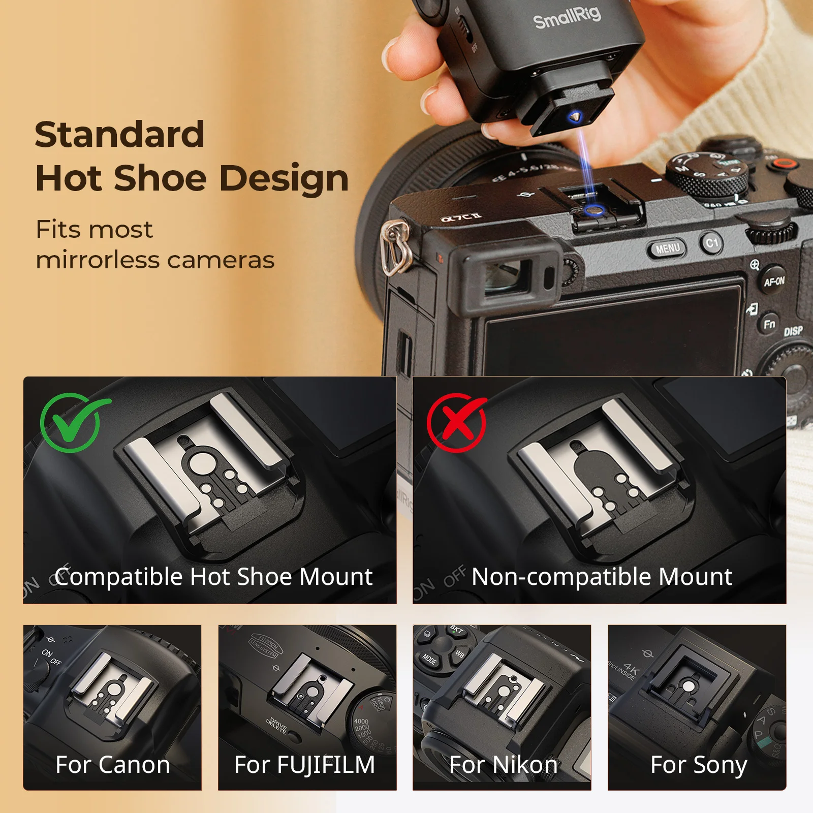 Внешняя мини-вспышка SmallRig  – обзор и цена Speedlite Flash External