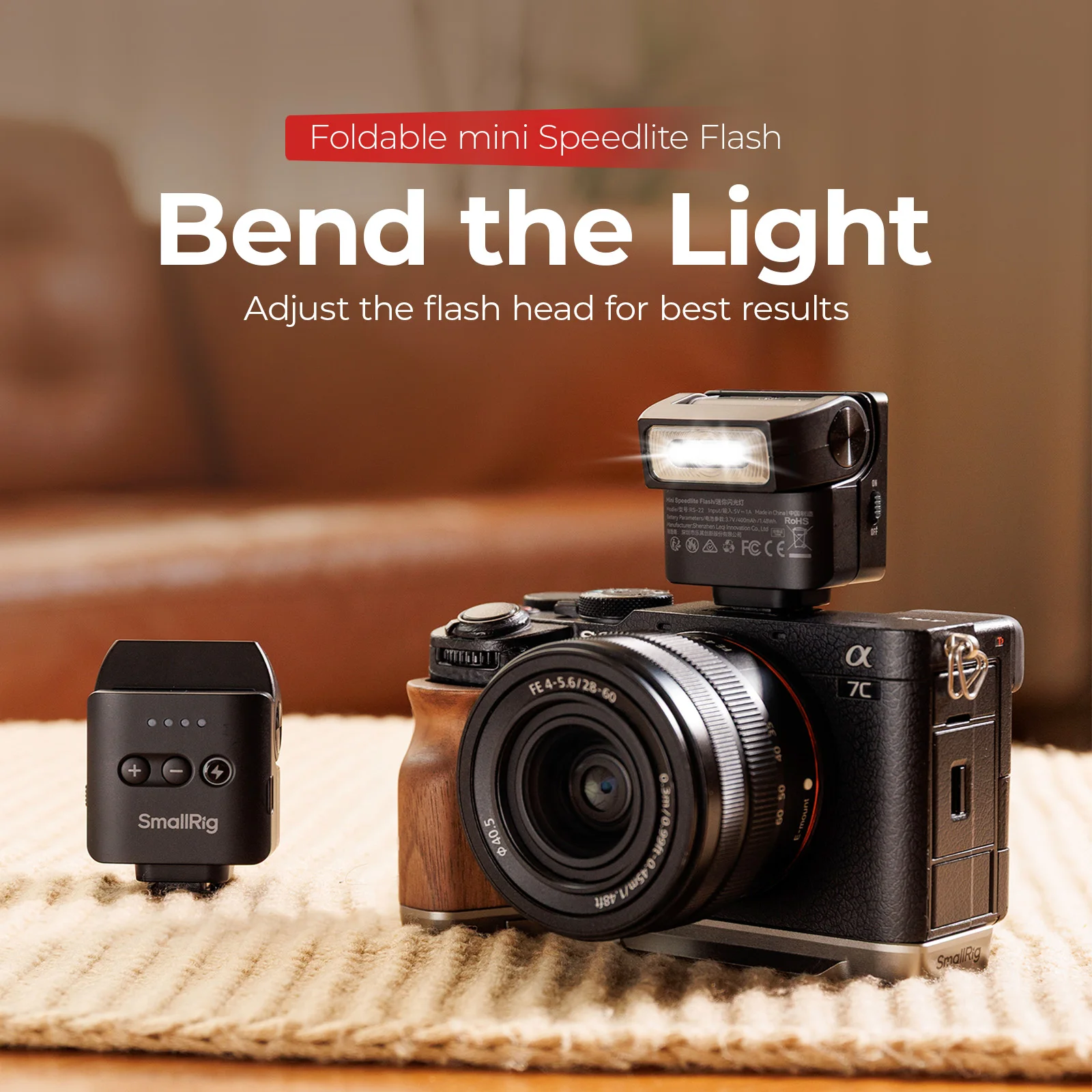 Внешняя мини-вспышка SmallRig  – обзор и цена Speedlite Flash External