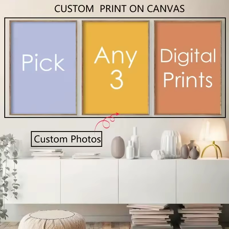 3 шт. безрамных холщовых посте – обзор и цена Photography Object