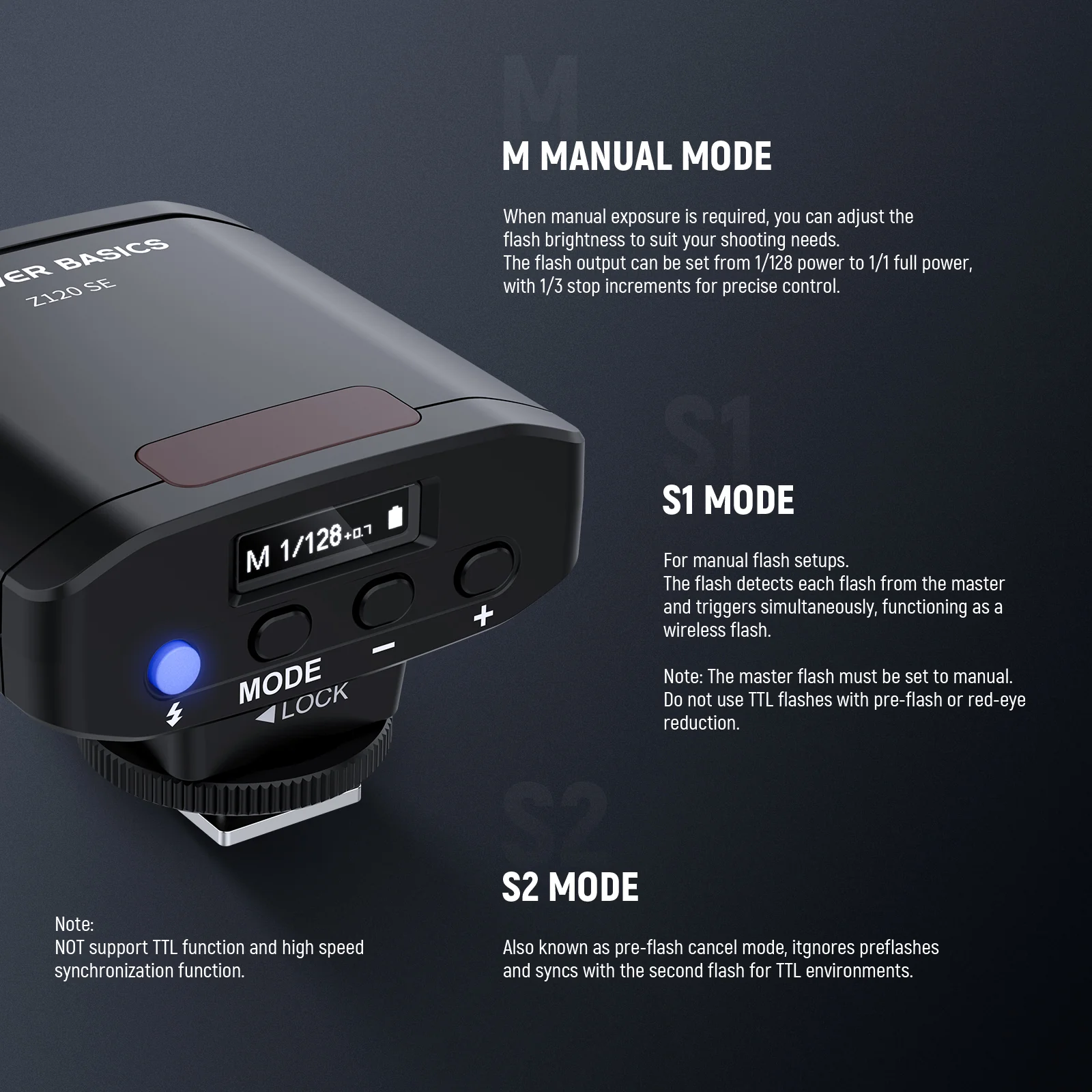 NEEWER BASICS Z120 SE 5600K Ми – обзор и цена Speedlite Flash External