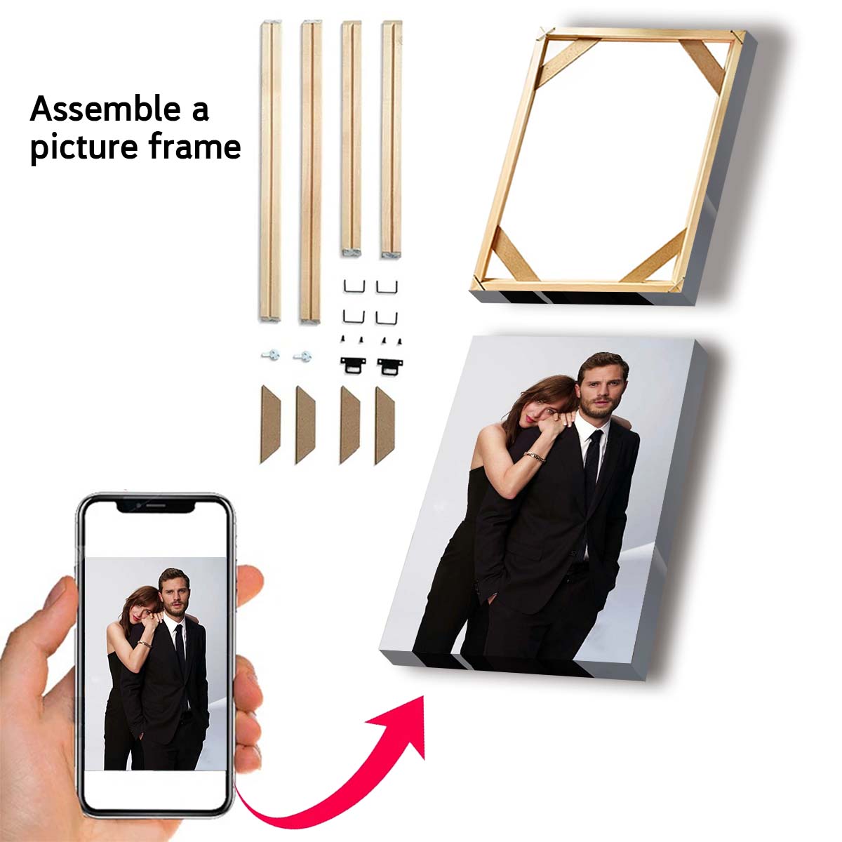 Холст с индивидуальной печатью – обзор и цена Photography Object