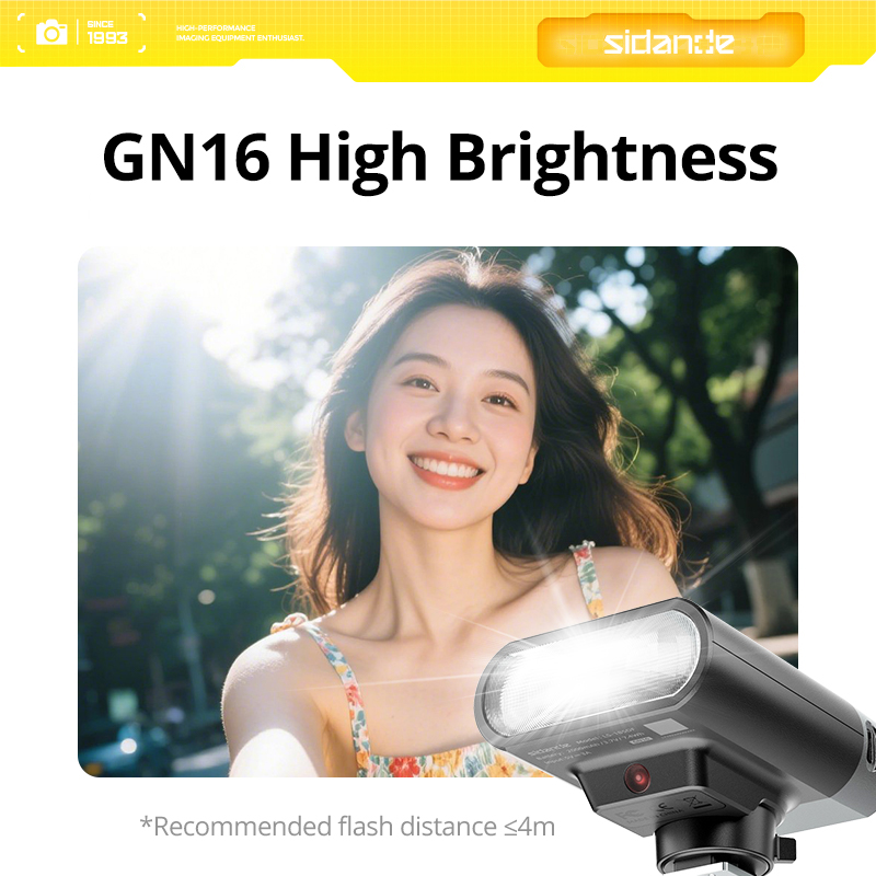Внешняя вспышка SIDANDE S1 Min – обзор и цена Speedlite Flash External