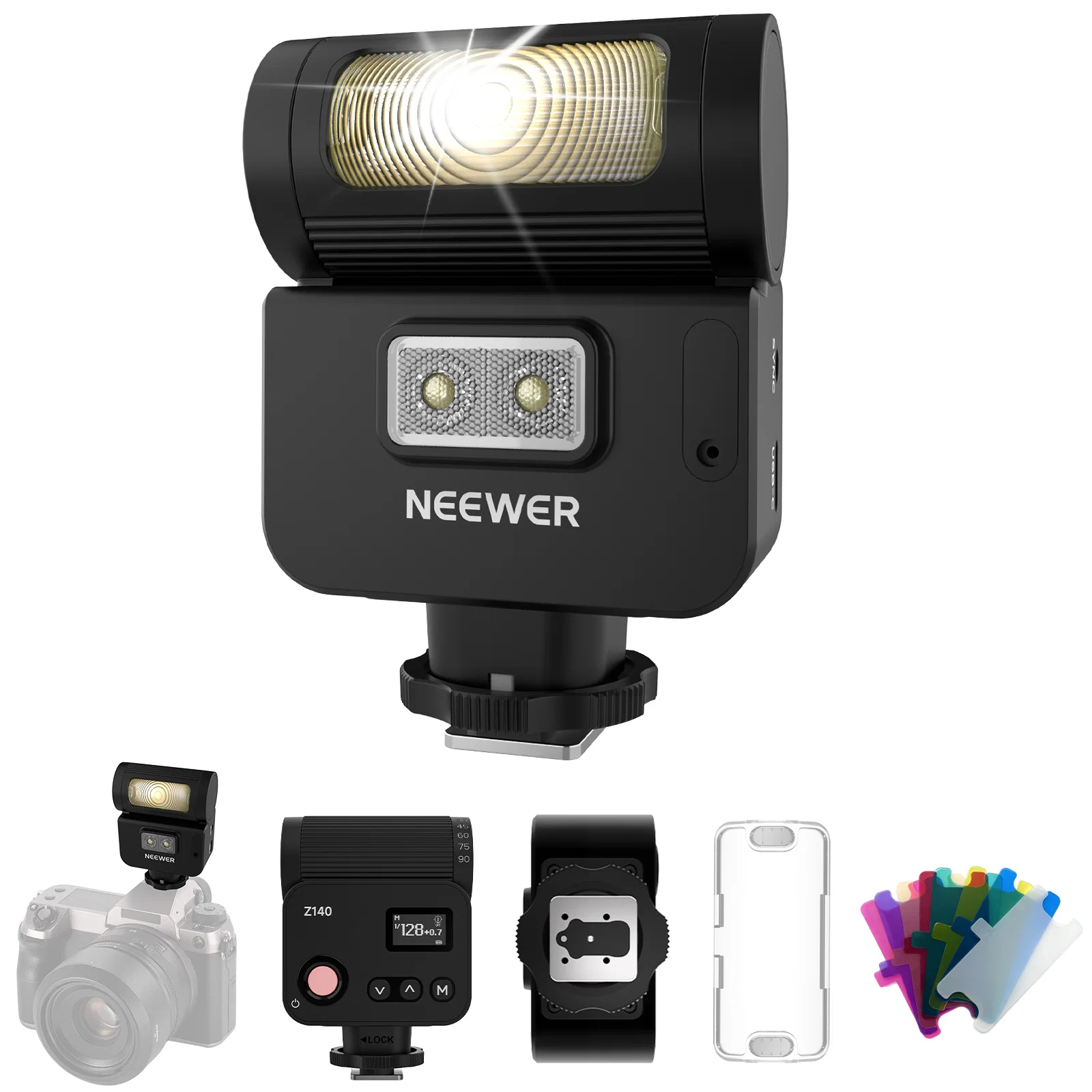 NEEWER Z140 16Ws Компактная ми – обзор и цена Speedlite Flash External