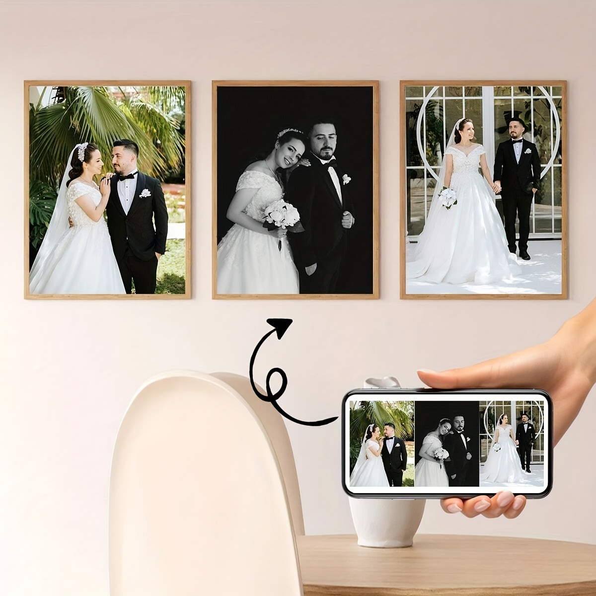 3 шт./компл., квадратный холст – обзор и цена Photography Object