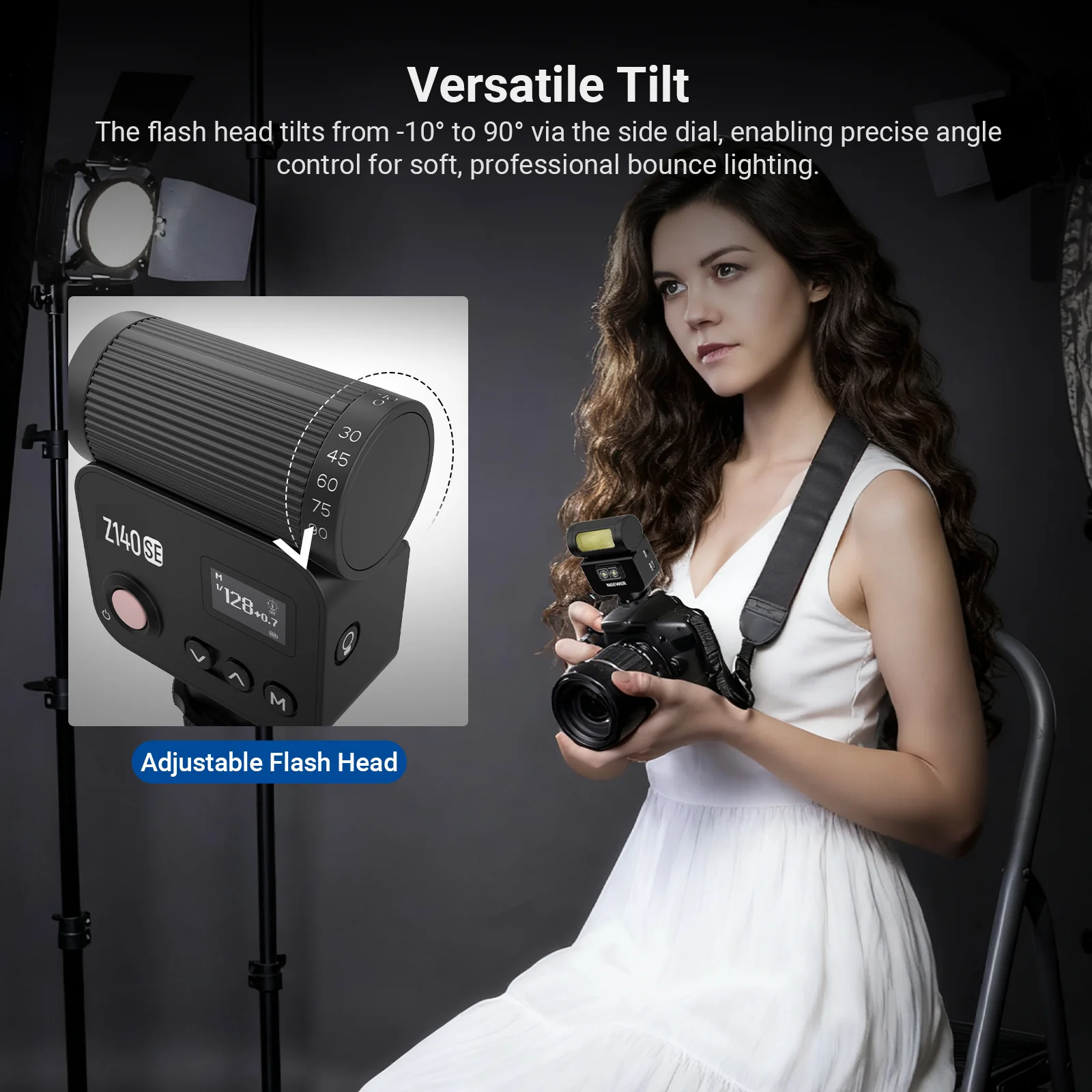 NEEWER Z140SE Компактная миниа – обзор и цена Speedlite Flash External