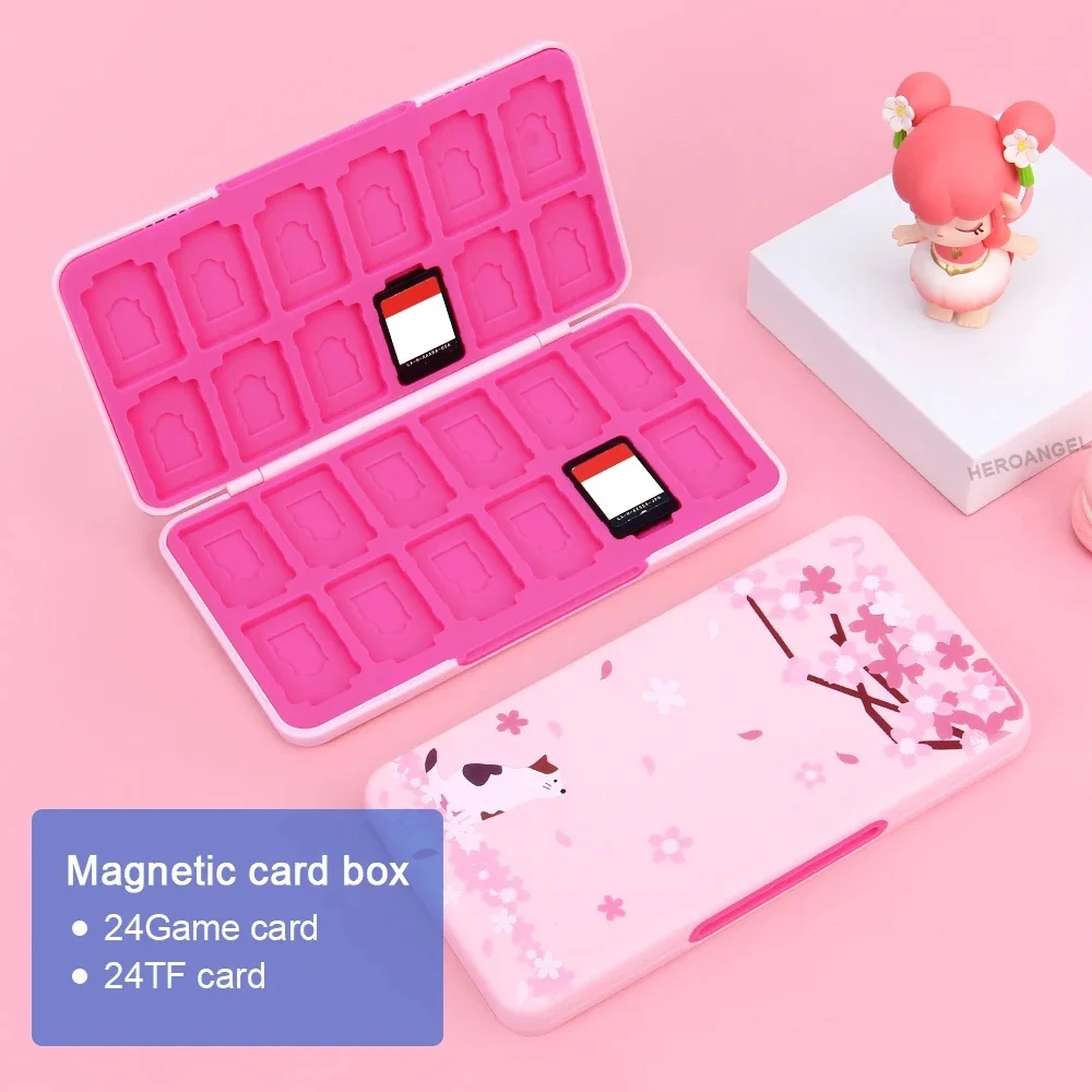 24 В 1, милые магнитные игровы – обзор и цена Memory Card Case