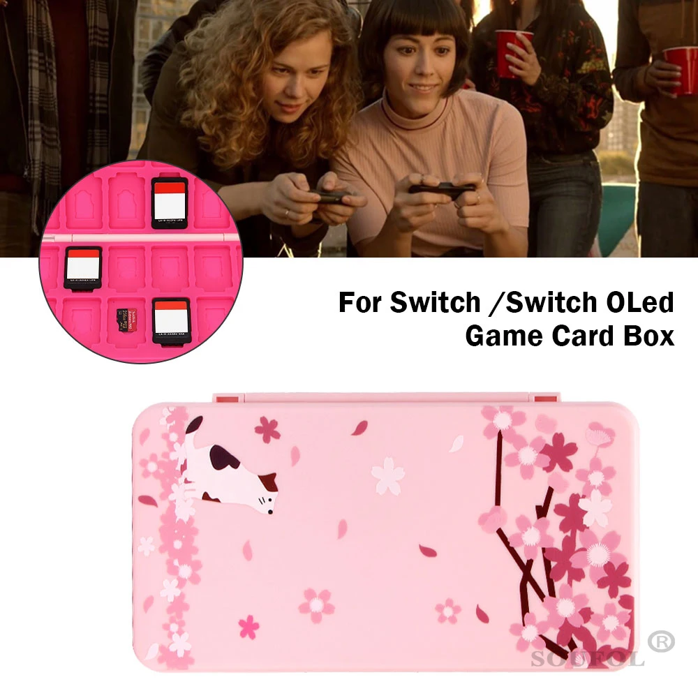 24 В 1, милые магнитные игровы – обзор и цена Memory Card Case